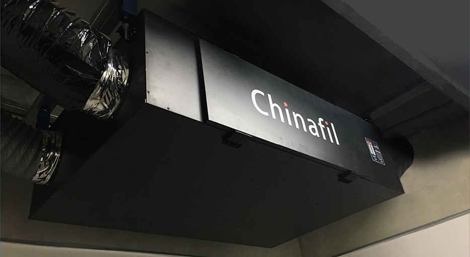 通辽三义堂项目人员用房新风交换系统。